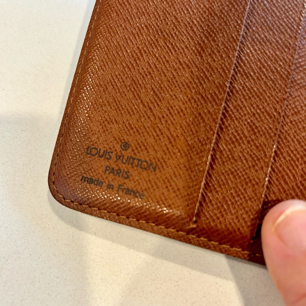 Louis Vuitton bifold compact Monogram wallet 2001 - Picture 4 of 8